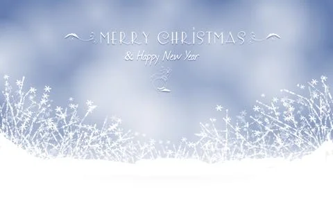 Winter card Stock Illustration