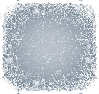 Winter card Illustrazione stock