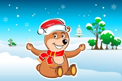 Winter card Stock Illustration