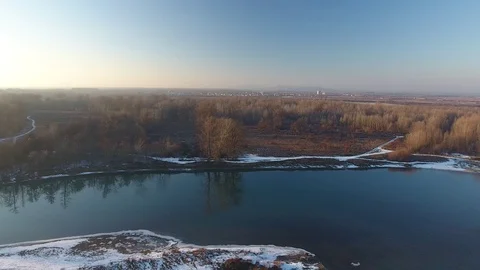 Winter Carpathians Stock Footage 122521147