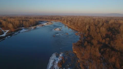 Winter Carpathians Stock Footage 122521213