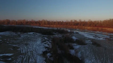 Winter Carpathians Stock Footage 122521314