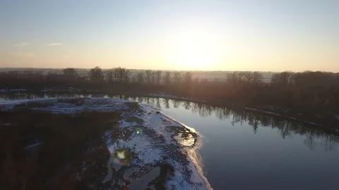 Winter Carpathians Stock Footage 122521351