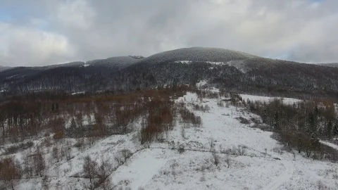 Winter Carpathians Stock Footage 122524325
