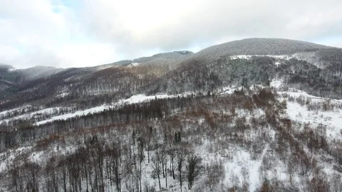 Winter Carpathians Stock Footage 122524353