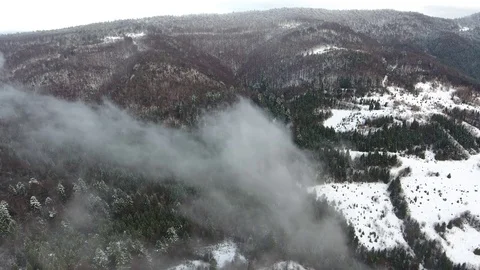 Winter Carpathians Stock Footage 122524470
