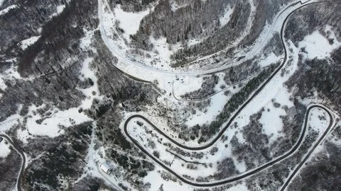 Winter Carpathians Stock Footage 122524484