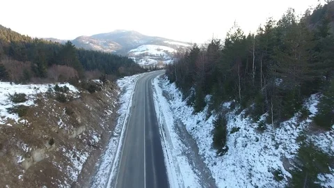 Winter Carpathians Stock Footage 122525883
