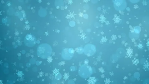 Winter Cartoon Background Loop Stock Footage 255897168