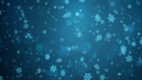 Winter Cartoon Background Loop Stock Footage 255897191