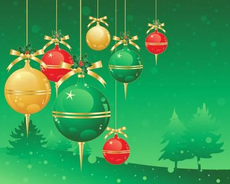 Winter celebration Stock Illustration