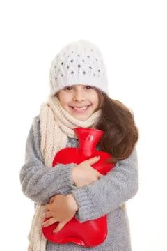 Winter child Stock Photos