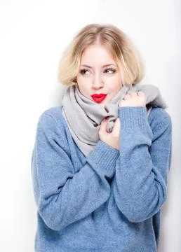 Winter chill. Foto stock