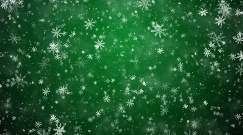 Winter Christmas background, falling snowflakes Stock Footage 33250815