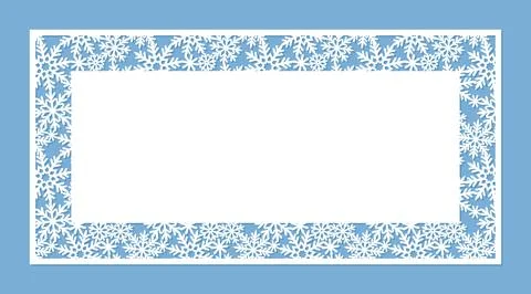 Winter Christmas banner.  Stock Illustration
