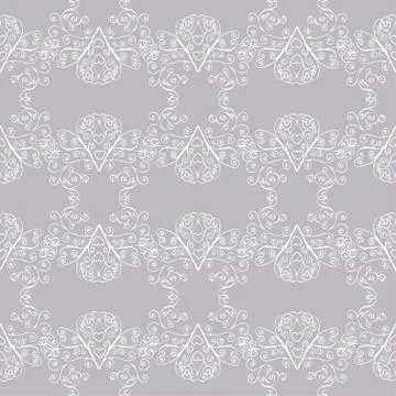 Winter Christmas seamless pattern Illustrazione stock