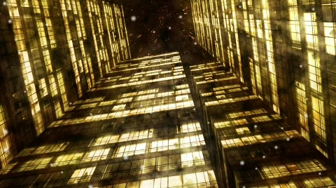 Winter city Stock Footage 646191