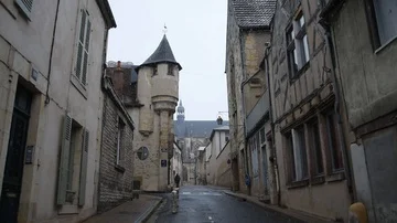 Winter in the city Stock Footage 85595221