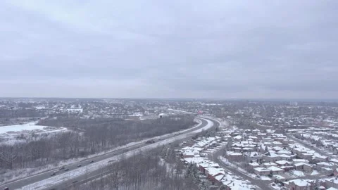 Winter in the city Stock Footage 231337578