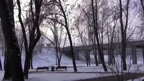 Winter city Vitebsk Vídeo Stock 106629564