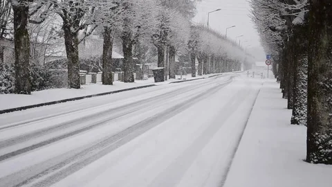 Winter cityscape Stock Footage 101660904