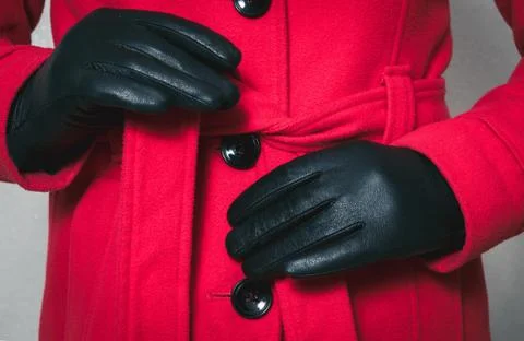 Winter clothes closeup Foto stock