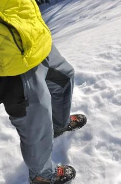Winter clothes for man Stock Photos