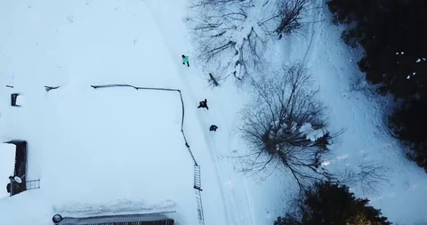 Winter, cold forest in Siberia 库存影片 89661945