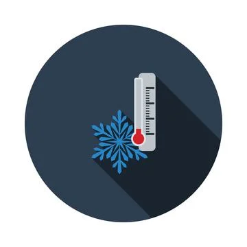 Winter Cold Icon Stock Illustration