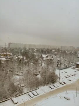 Winter cold temperature snow Architecture City building exterior built structure Foto stock