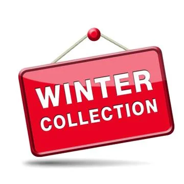 Winter collection Stock Illustration