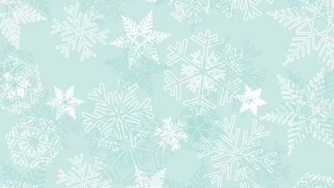 Winter is coming, animated background. A cold Christmas with snowfall. 2D ani Stock Footage 160143427