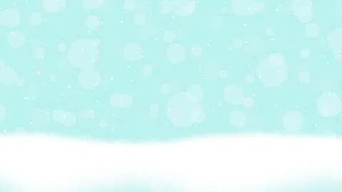 Winter is coming with snow, empty animated background. Simple Snowing with .. Stock Footage 254657668
