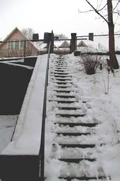 Winter conditions Stock Photos