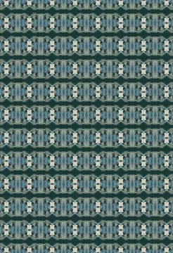 Winter conifer woods: repeating geometric background in sandy snow, pine needle, Stock Illustration