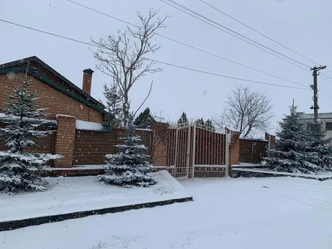 Winter in countryside Foto stock