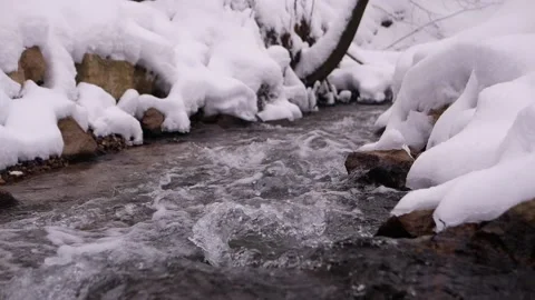  Winter Creek Stock Footage