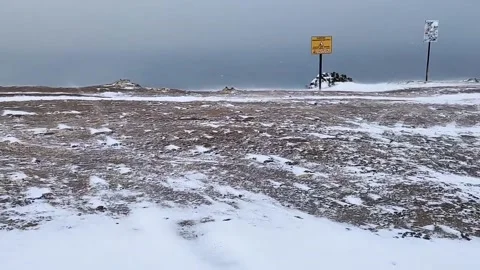 Winter in Crimea 1 Stock Footage