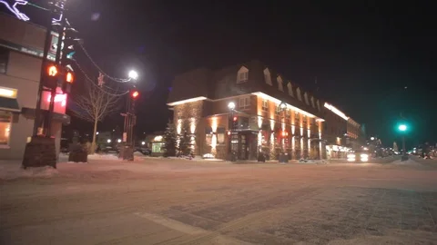 Winter cross section timelapse Stock Footage 102750752