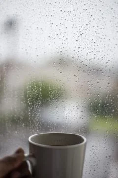 Winter Cup of Coffee Foto stock