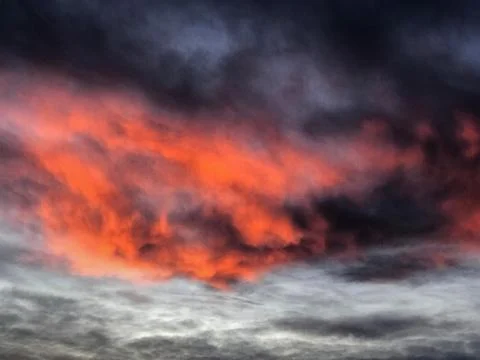 Winter dawn Stock Photos