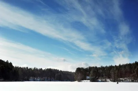 Winter day Stock Photos