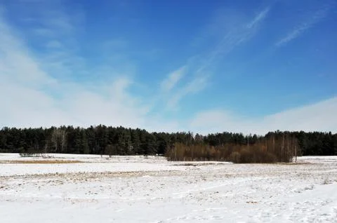 Winter day Stock Photos