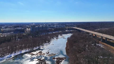 Winter Day - Richmond, VA Video stock 336423859