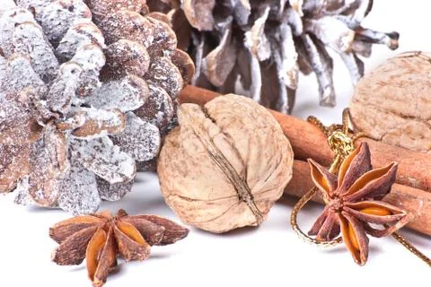 Winter decoration Stock Photos