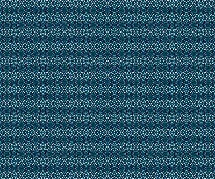 Winter deep iceberg stroke-based seamless line-art background with abyss blue, s Stock Illustration