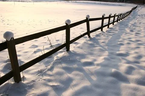 Winter in Denmark Stock Photos