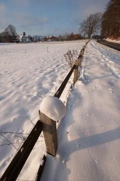 Winter in Denmark Stock Photos
