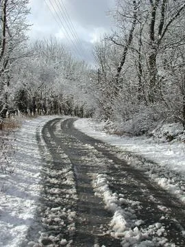 Winter in Denmark Stock Photos