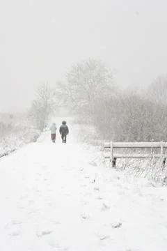 Winter in Denmark Stock Photos